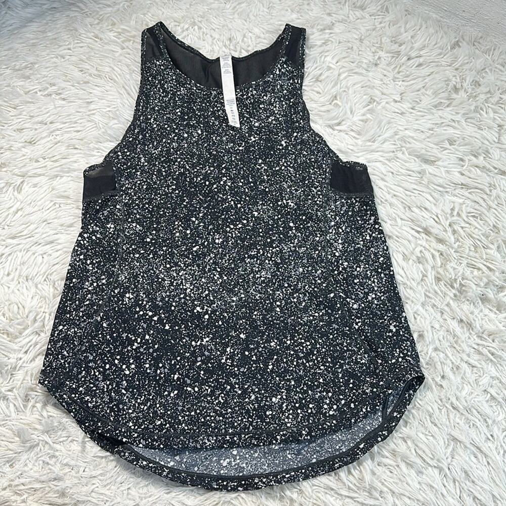 Lululemon Sculpt Tank Splatter